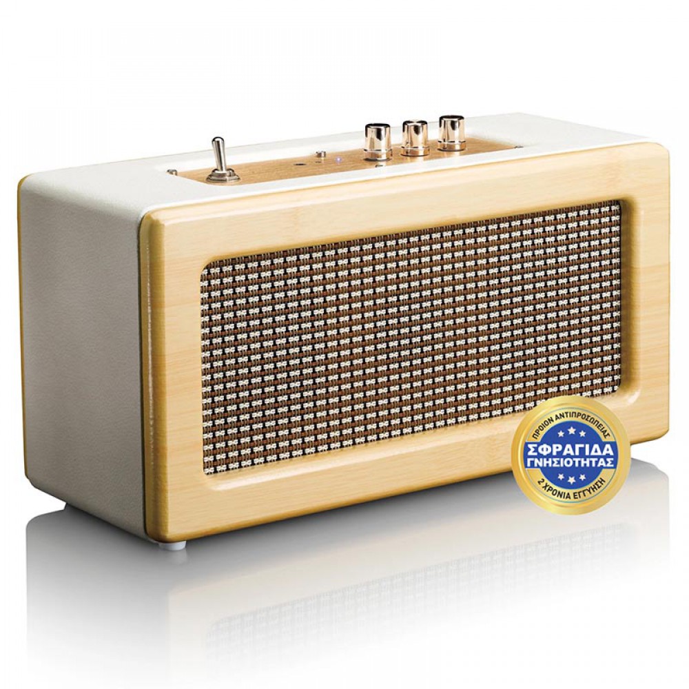 BT-300OK - Φορητό Ηχείο 20 W Με Bluetooth & Διάρκεια Μπαταρίας Έως 8 Ώρες Καφέ