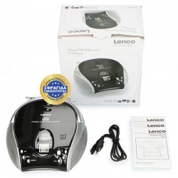 SCD-27BK - Φορητό Ηχοσύστημα Με CD Player & Ραδιόφωνο Μαύρο