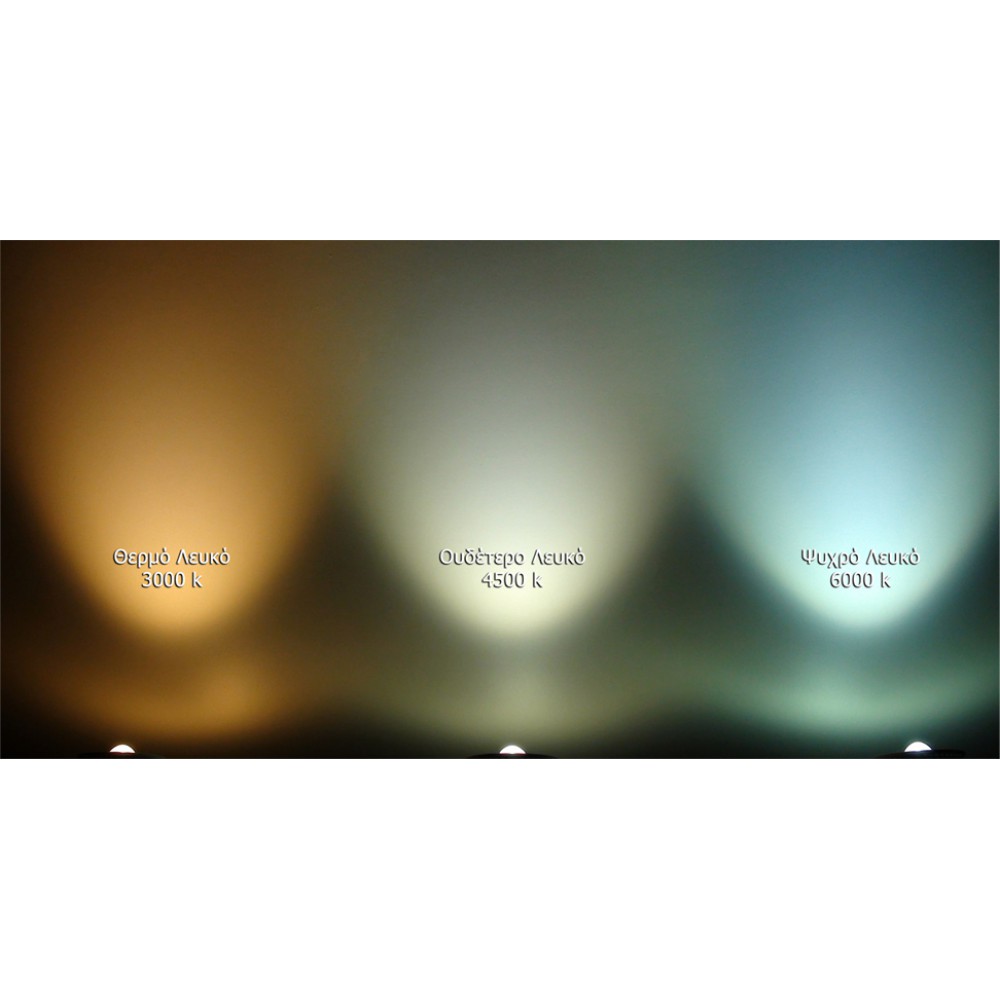 Αδιάβροχος LED SMD Προβολέας Αλουμινίου Σε Λευκό Χρώμα 150W IP66 230V 110° ACA