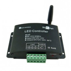 Wi-Fi Controller Με Επιπλέον Τηλεχειριστήριο Αφής RF Για RGB LED Ταινίες ACA