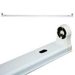 Σκαφάκι Super Slim 1 Θέσης Για LED T8 150CM ACA