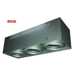 Εξωτερική Κονσόλα Οροφής Χαμηλού Προφίλ 3xAR111 ACA