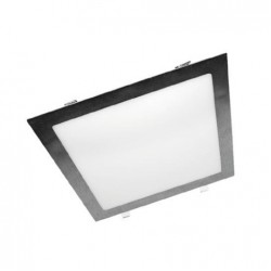 20W LED SMD Τετράγωνο Χωνευτό Slim Panel Σε Νίκελ Ματ Χρώμα 120º 230V IP44 MARA ACA