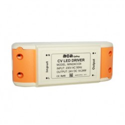 36W LED CV Mini Πλαστικό Τροφοδοτικό 12V DC - 230V AC IP20 ACA