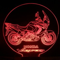 LED Φωτιστικό Χαραγμένο Plexiglass Με Σχέδιο Moto Honda Με Διακόπτη ON/OFF AlphaLed