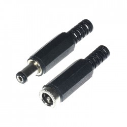 DC Σύνδεσμος Θηλυκό (5,5X2,5mm) Με Πλαστική Βάση CV-DC-13 Amarad