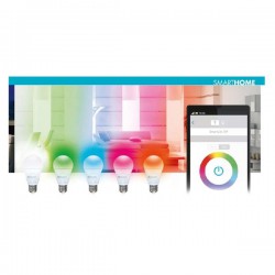 Λαμπτήρας LED 7W Ε27 RGB+White Με Bluetooth Smart LED Bulb BeeWi