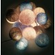 Έτοιμη Διακοσμητική Γιρλάντα Beelights Με Φωτάκια Σε Χρωματισμούς Bluewave