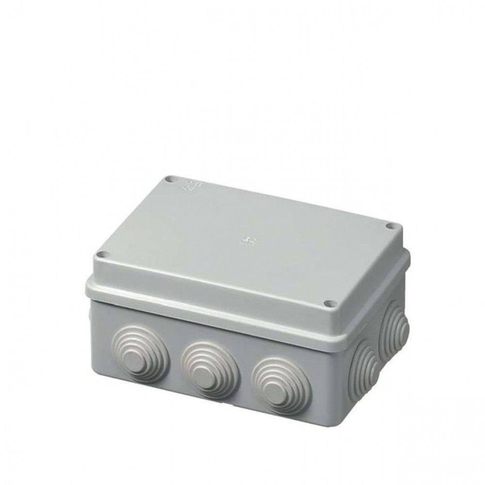 Κουτί Διακλάδωσης Με Στυπιοθλίπτες IP55 190x150x70 400C6 Elettrocanali