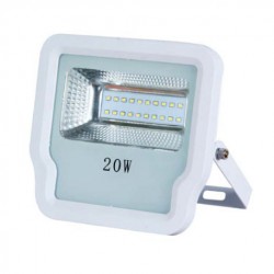 Προβολέας LED SMD 20W IP65 265V Άσπρος PRO