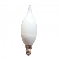 Λάμπα LED SMD 7W Ε14 Κερί Με Φλόγα 240V Eurolamp