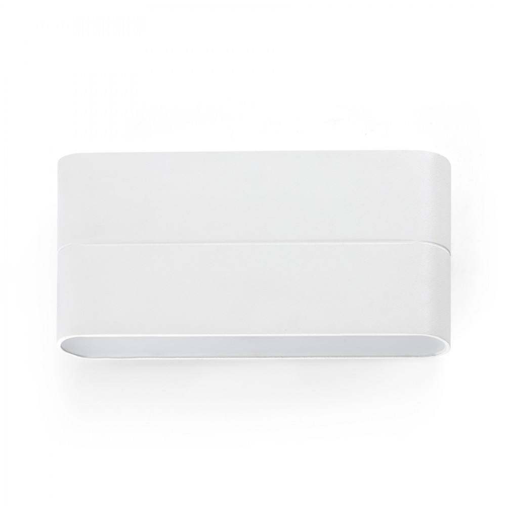 LED Εξωτερική Απλίκα 12W Αλουμινίου Σε Δύο Χρώματα ADAY FARO