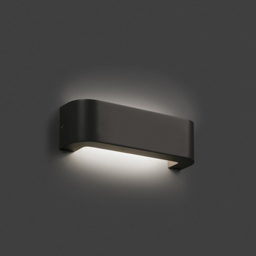 LED Εξωτερικό Επιτοίχιο Φωτιστικό 6W Αλουμινίου Με Γυάλινο Οπάλ Διαχύτη BRACKET FARO