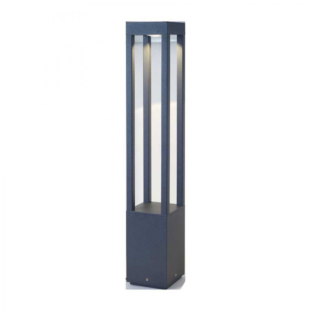 LED Εξωτερικό Φωτιστικό Κολωνάκι 10W COB Αλουμινίου Σε Δύο Χρώματα H:650 AGRA FARO - Μοντέρνο φωτιστικό κολωνάκι για φωτισμό εξωτερικών χώρων, κατασκευασμένο&nbsp;από χυτό αλουμίνιο με γυάλινο διάφανο διαχύτη.