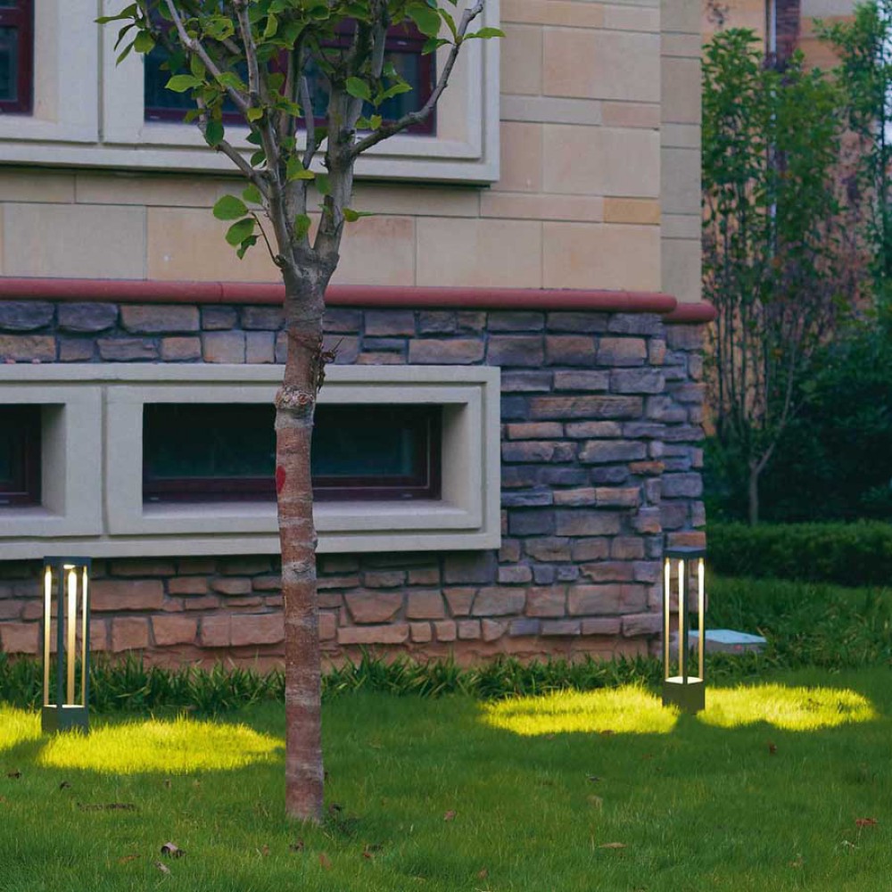 LED Εξωτερικό Φωτιστικό Κολωνάκι 10W COB Αλουμινίου Σε Δύο Χρώματα H:650 AGRA FARO - Μοντέρνο φωτιστικό κολωνάκι για φωτισμό εξωτερικών χώρων, κατασκευασμένο&nbsp;από χυτό αλουμίνιο με γυάλινο διάφανο διαχύτη.