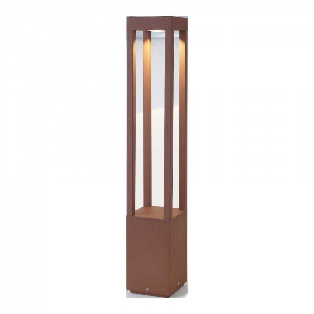 LED Εξωτερικό Φωτιστικό Κολωνάκι 10W COB Αλουμινίου Σε Δύο Χρώματα H:650 AGRA FARO - Μοντέρνο φωτιστικό κολωνάκι για φωτισμό εξωτερικών χώρων, κατασκευασμένο&nbsp;από χυτό αλουμίνιο με γυάλινο διάφανο διαχύτη.