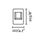 LED Εξωτερικό Φωτιστικό Κολωνάκι 8W SMD Αλουμινίου Με Οπάλ Διαχύτη H205 NAYA FARO