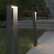 LED Φωτιστικό Κολωνάκι 8W Αλουμινίου Με Οπάλ Κάλυμμα Εξωτερικού Χώρου H800 ALP FARO