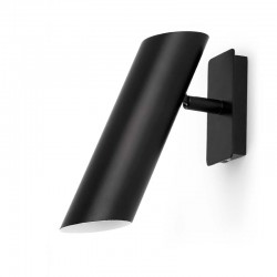Μεταλλικό Επίτοιχο Φωτιστικό Με Ρυθμιζόμενη Κεφαλή Σε Μαύρο Χρώμα 1xGU10 LINK FARO