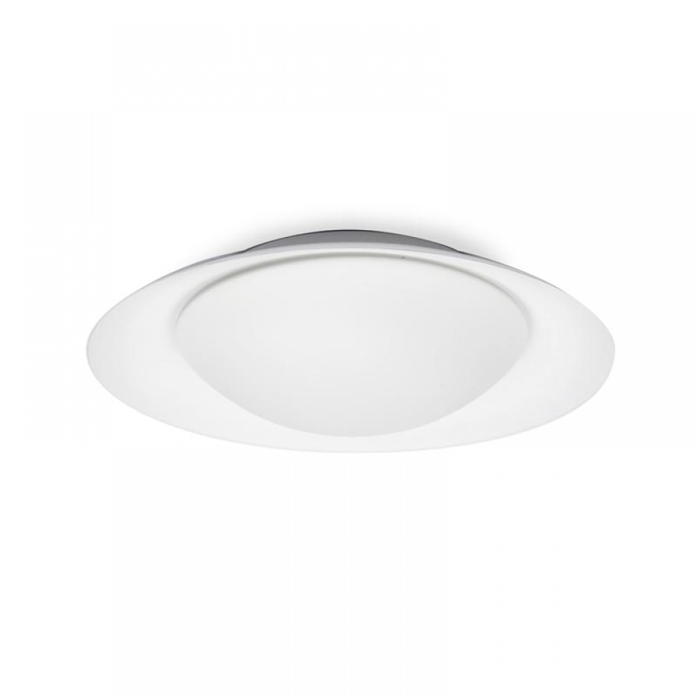 LED Μεταλλικό Φωτιστικό Οροφής 2015W Σε Λευκό Χρώμα Ø450 1xG9 SIDE FARO