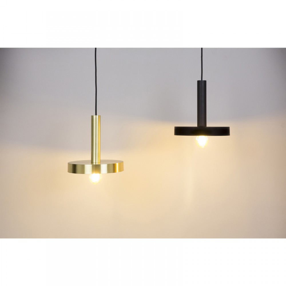 Κρεμαστό Φωτιστικό Αλουμινίου Σε Χρυσό Χρώμα 1xE27 WHIZZ FARO