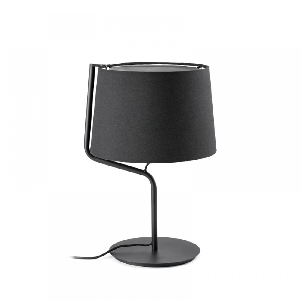 Μεταλλικό Πορτατίφ Με Υφασμάτινο Καπέλο Σε Δύο Χρώματα 1xE27 BERNI FARO Μεταλλικό Πορτατίφ Με Υφασμάτινο Καπέλο Σε Δύο Χρώματα 1xE27 BERNI FARO