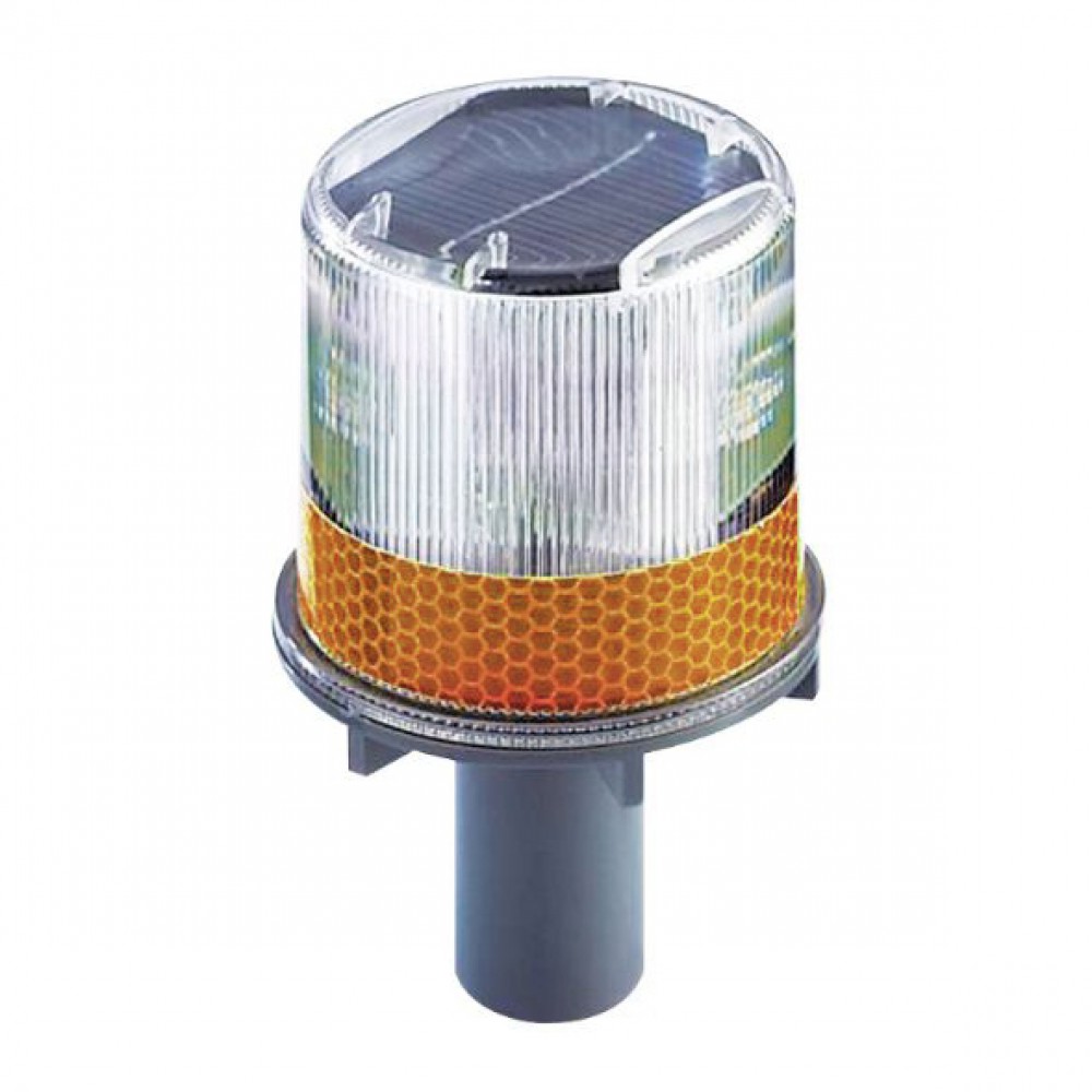 LED Προειδοποιητικό Ηλιακό Φωτιστικό Φάρος Δρόμου Με Βάση WM-201 & AD-002 GRUNDIG