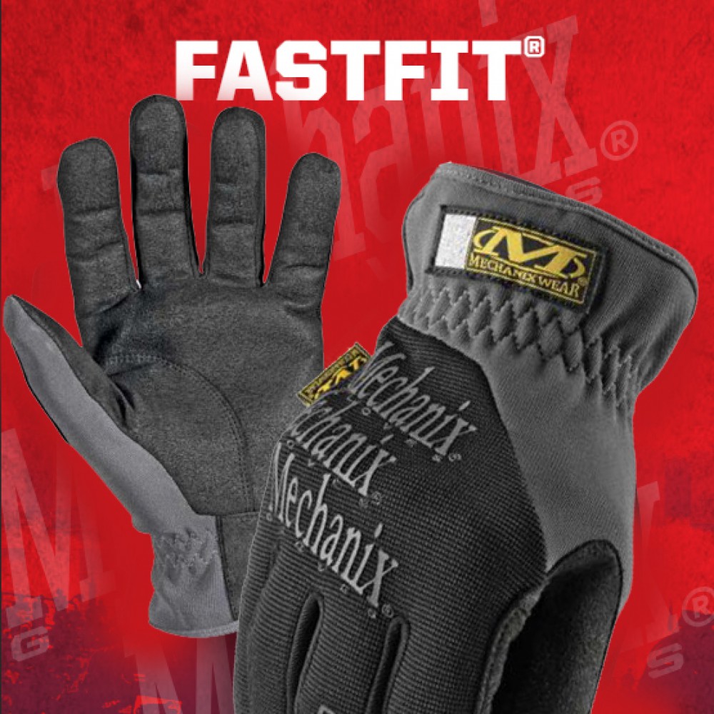 Γάντια Επαγγελματική Σειρά USA FastFit Black MECHANIX