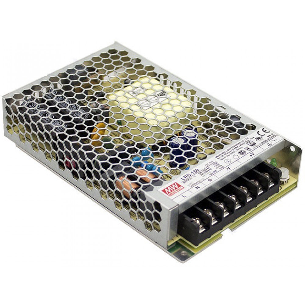 150W Τροφοδοτικό LED Power Supply 12V 12.5A Metal MeanWell