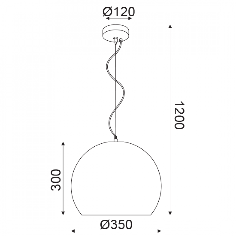 Κρεμαστό Φωτιστικό Από Πηλό Σε Σκούρο Καφέ Χρώμα Handmade Ø350 1xE27 Aca