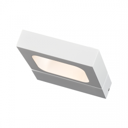 LED Επίτοιχο Φωτιστικό Από Αλουμίνιο 6W Με Ρυθμιζόμενη Κεφαλή Σε Λευκό Χρώμα ACA