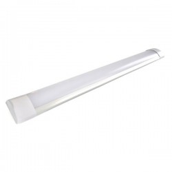 36W LED Φωτιστικό Πάγκου Λευκό-Νίκελ 6500K L:120cm - Eurolamp