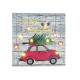 Κάδρο Με Αυτοκίνητο 15 LED 25x25x3cm Magic Christmas
