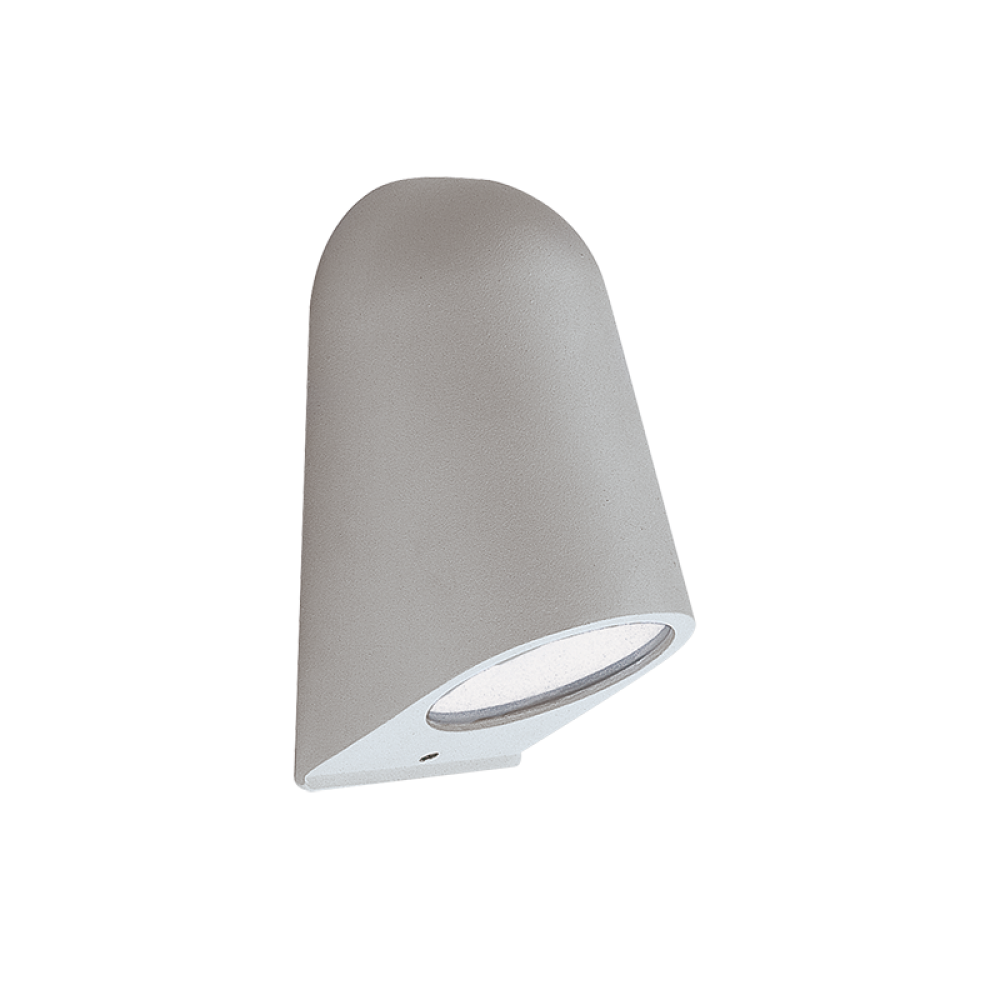 Εξωτερικό Επιτοίχιο Σποτ Αλουμινίου Καφέ 1xGU10 IP56 Hydra VIOKEF