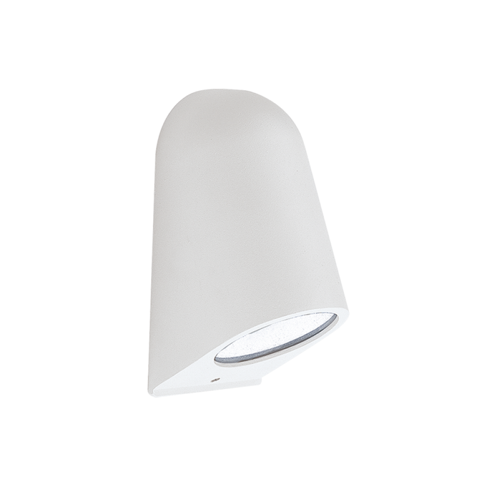 Εξωτερικό Επιτοίχιο Σποτ Αλουμινίου Καφέ 1xGU10 IP56 Hydra VIOKEF