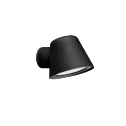 Φωτιστικό Απλίκα Από Αλουμίνιο Σε Μαύρο IP44 1xGU10 MARC VIOKEF