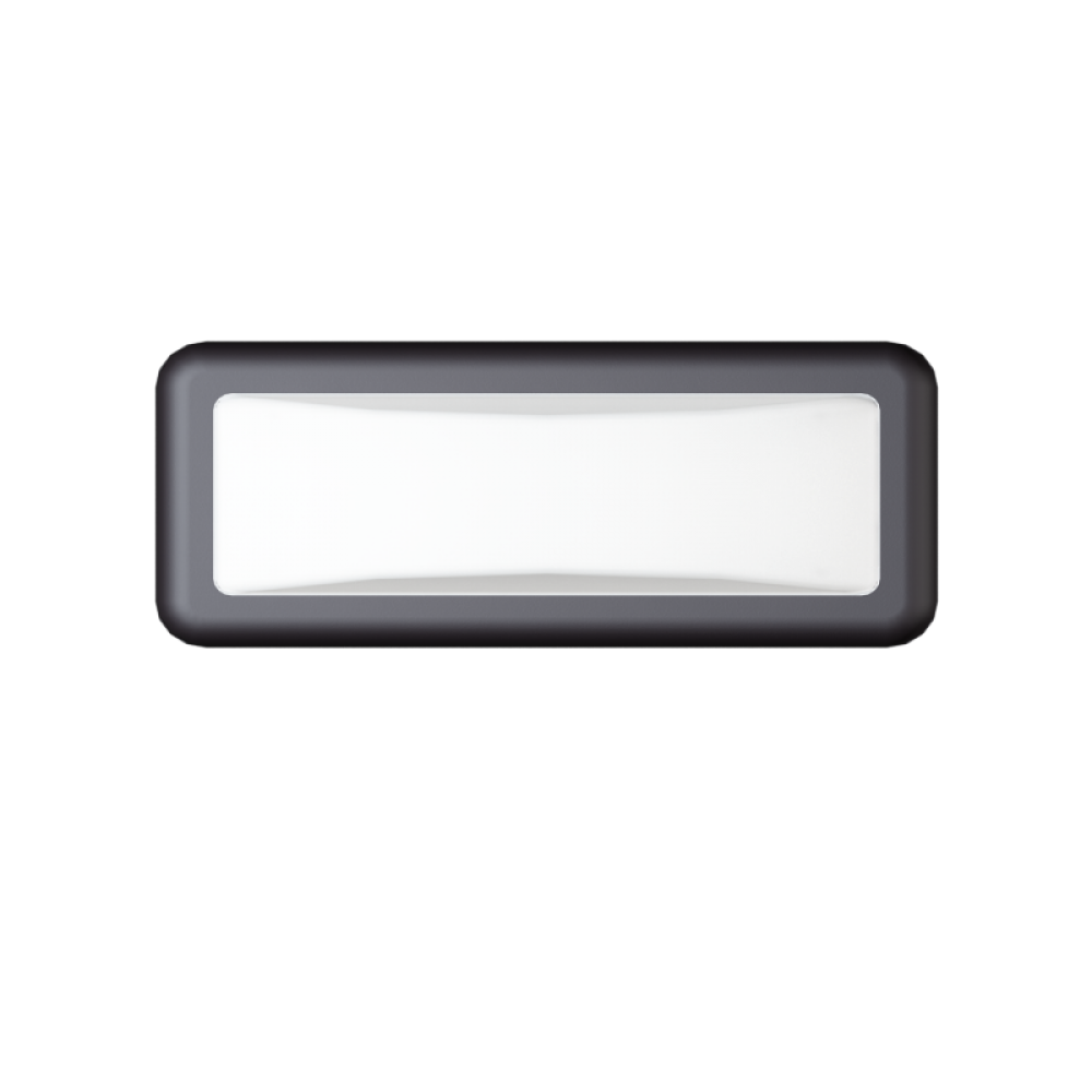 LED Απλίκα Εξωτερικού Χώρου Πλαστική Σε Ανθρακί 6W IP54 L230 MINOS VIOKEF