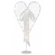 Διακόσμηση Γάμου Καρδιά Με Φωτάκια Μπαταρίας 56x26 cm 24 LED Θερμό Φως DECOLIGHT