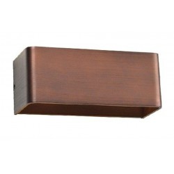LED COB 6W Επίτοιχο Φωτιστικό Σποτ Απόχρωση Ξύλου 250x100  2xLED