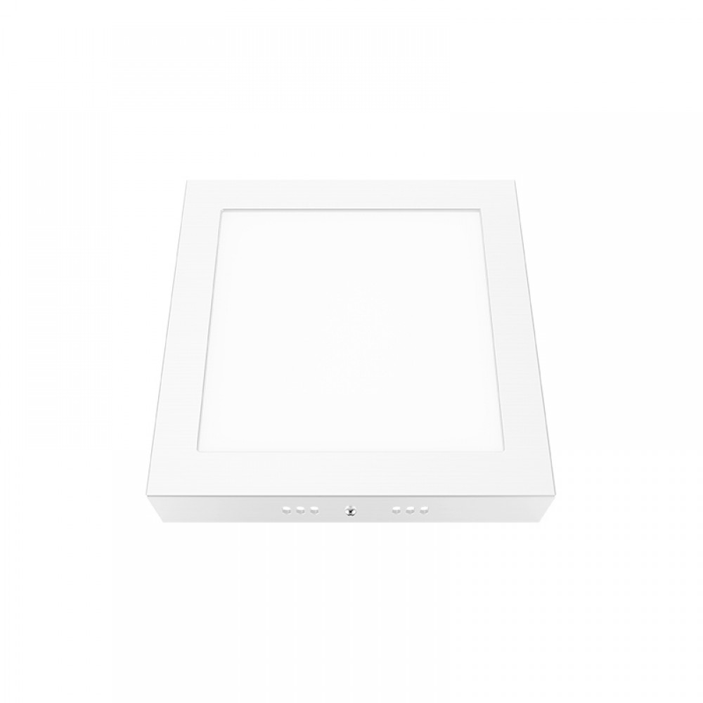 Φωτιστικό Οροφής Slim Panel Λευκό Τετράγωνο LED SMD ARCA 18W 120° Aca