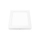 Φωτιστικό Οροφής Slim Panel Λευκό Τετράγωνο LED SMD ARCA 18W 120° Aca