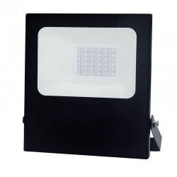 LED Προβολέας Σε Μαύρο Χρώμα 30W IP66 RGBW 110° Aca