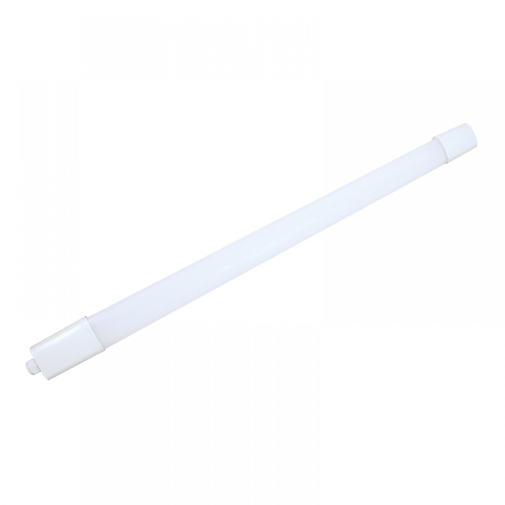 LED Γραμμικό Στεγανό Φωτιστικό Λευκό 132cm 36W IP66 120° 6500K Ψυχρό λευκό TETE Aca