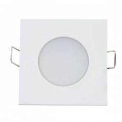 LED Χωνευτό Φωτιστικό Σποτ Λευκό Τετράγωνο Αδιάβροχο 5W 230V 120° IP65 VERA ACA
