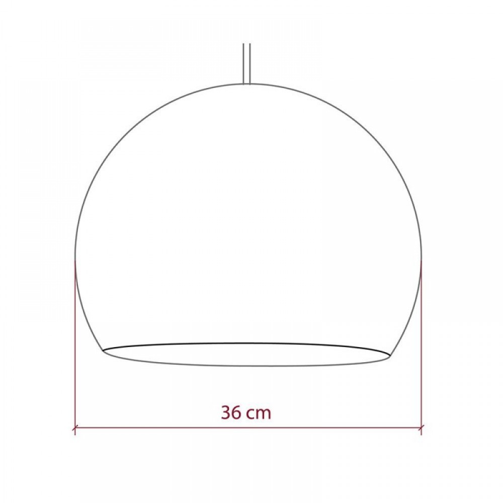 Φωτιστικό Μπάλα Dome Λινό Από Νήμα Πολυεστέρα - 100% Χειροποίητο Creative Cables
