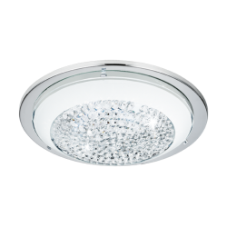 LED Φωτιστικό Οροφής - Τοίχου Με Κρύσταλλα 1x 11W 950lm 3000K ACOLLA Eglo