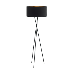 Φωτιστικό Δαπέδου Σε Μαύρο Χρώμα 1x 60W E27 FONDACHELLI Eglo