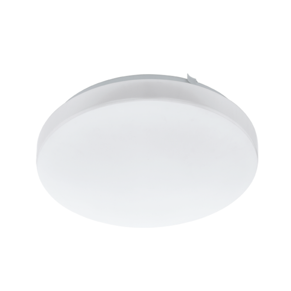 LED Φωτιστικό Οροφής - Τοίχου Πλαστικό Λευκό Στρογγυλό ø28cm 11.5W 1350lm FRANIA Eglo