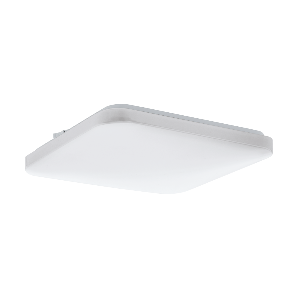 LED Φωτιστικό Οροφής - Τοίχου Λευκό Πλαστικό Τετράγωνο 33x33cm 17.3W 2000lm FRANIA Eglo