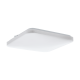 LED Φωτιστικό Οροφής - Τοίχου Λευκό Πλαστικό Τετράγωνο 33x33cm 17.3W 2000lm FRANIA Eglo